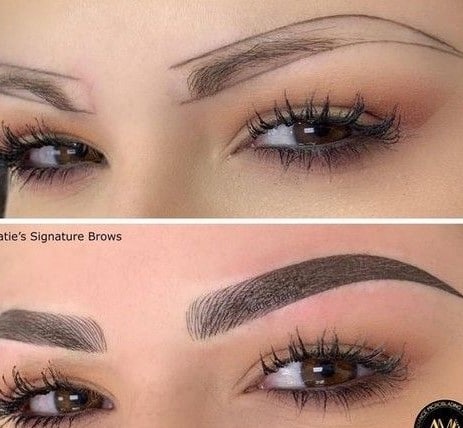 Allonger Les Sourcils séance microblading