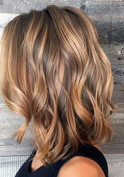 Balayage Blond Caramel