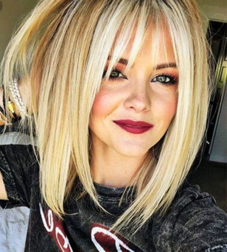 Carré plongeant  40 idées pour un nouveau style  FemmesReferences