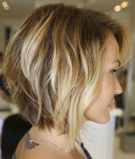 Carré plongeant  40 idées pour un nouveau style  FemmesReferences