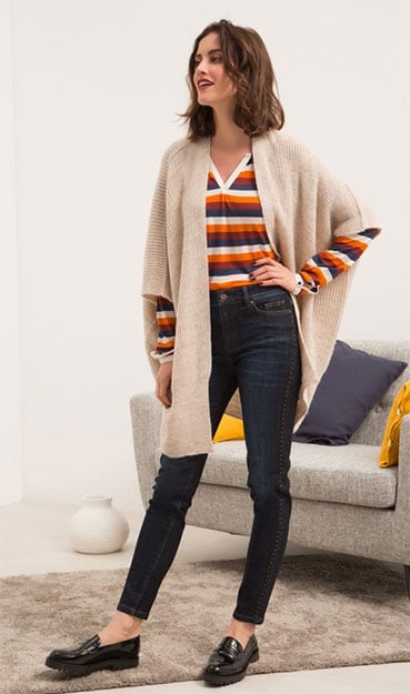 Gilet Beige style casual