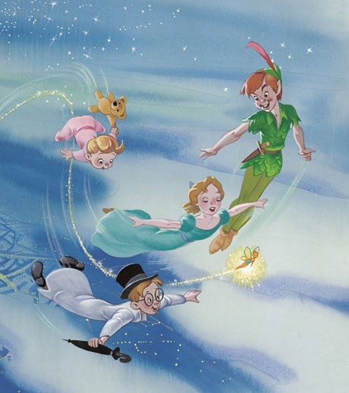 citation disney Peter Pan 