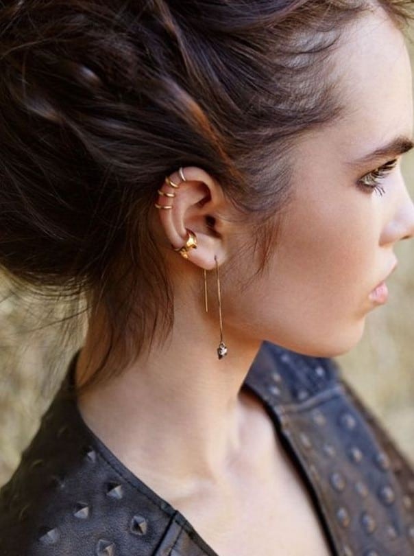 Piercings oreille Anneaux