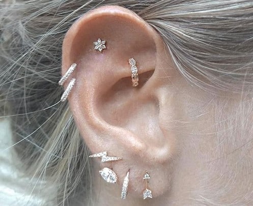 Piercings Brillants