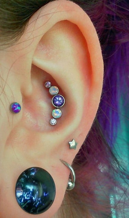 Piercings Colorés