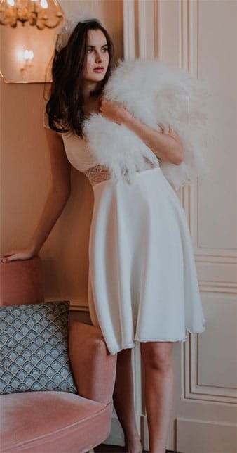 Robe Mariée courte Classique 