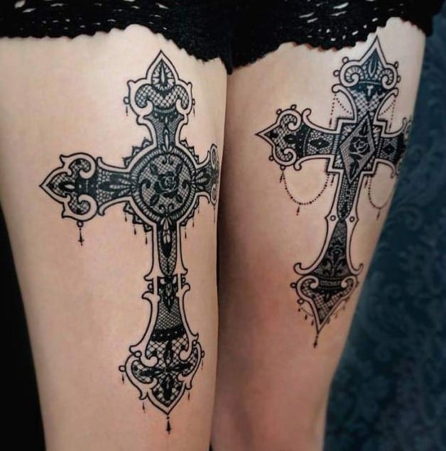 Tatouage Croix