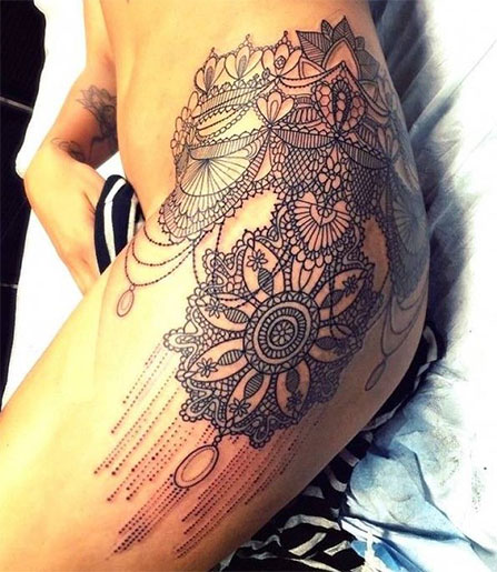 Grand Tatouage Dentelle