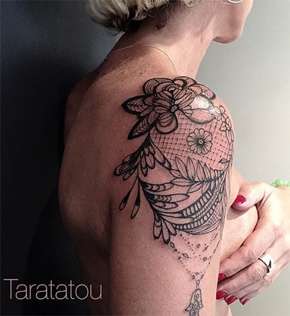 Tatouage Dentelle