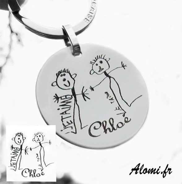 Porte Cle Personnalise Dessin