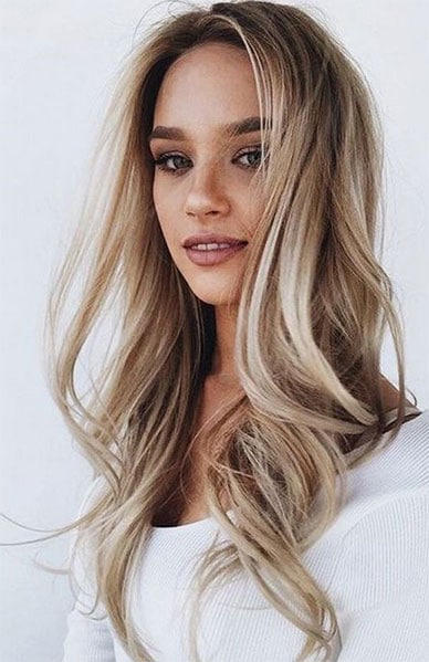 Ombré Blond Clair