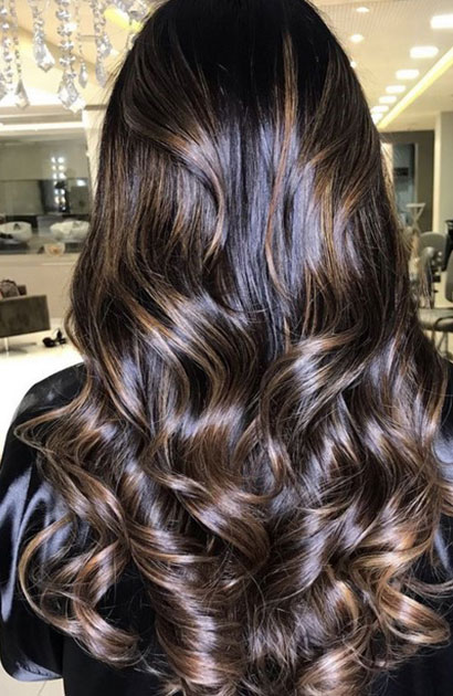 Ombré Hair Cheveux Foncés 