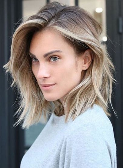 Ombré Hair Cheveux Mi Longs