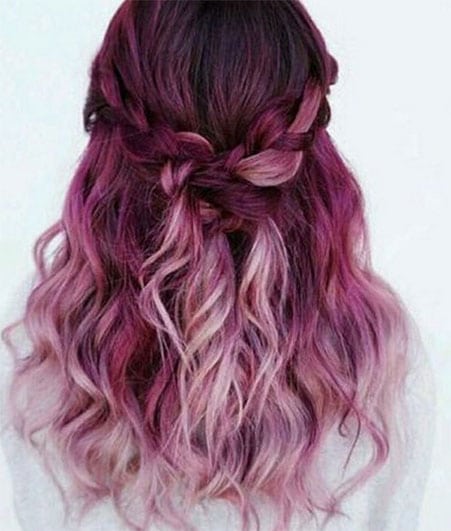 Ombré Hair Framboise