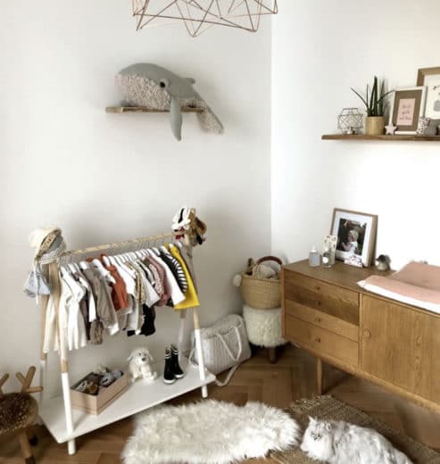 Thème Cosy Et Nature pour cette chambre mixte