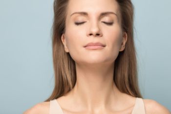 Femme Bien être Respire