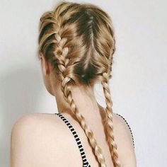 Double Tresse Collée
