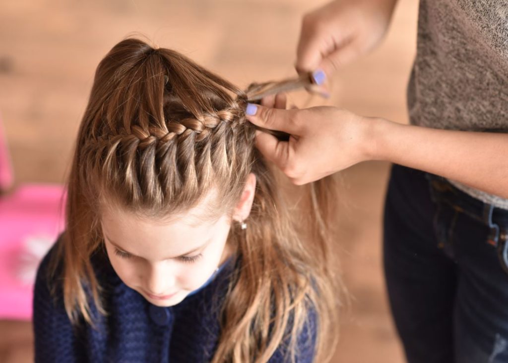 Tresse Collée Haute
