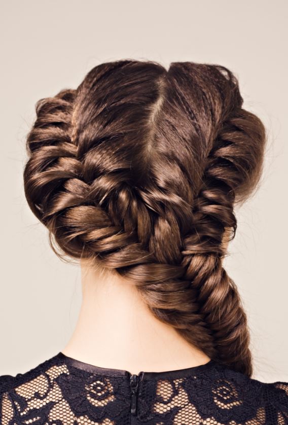 Tresses Collées Cheveux Longs