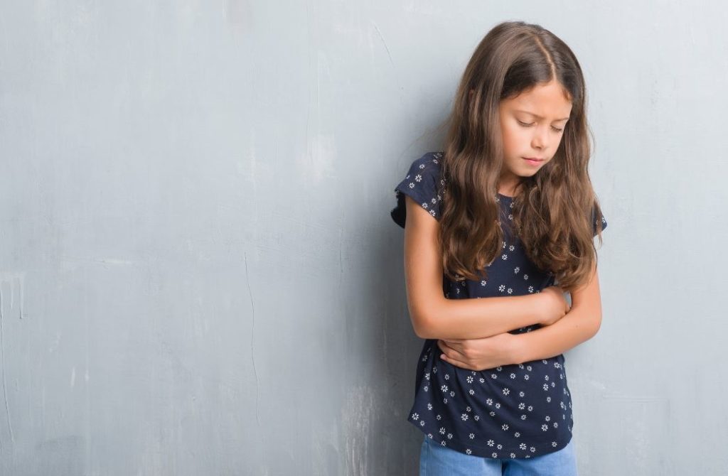 Enfant Douleur Ventre Fille