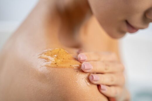 Femme Beaute Gommage Corps