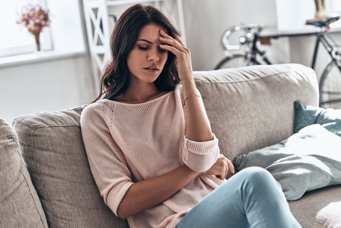 Femme Stressée Oppressée