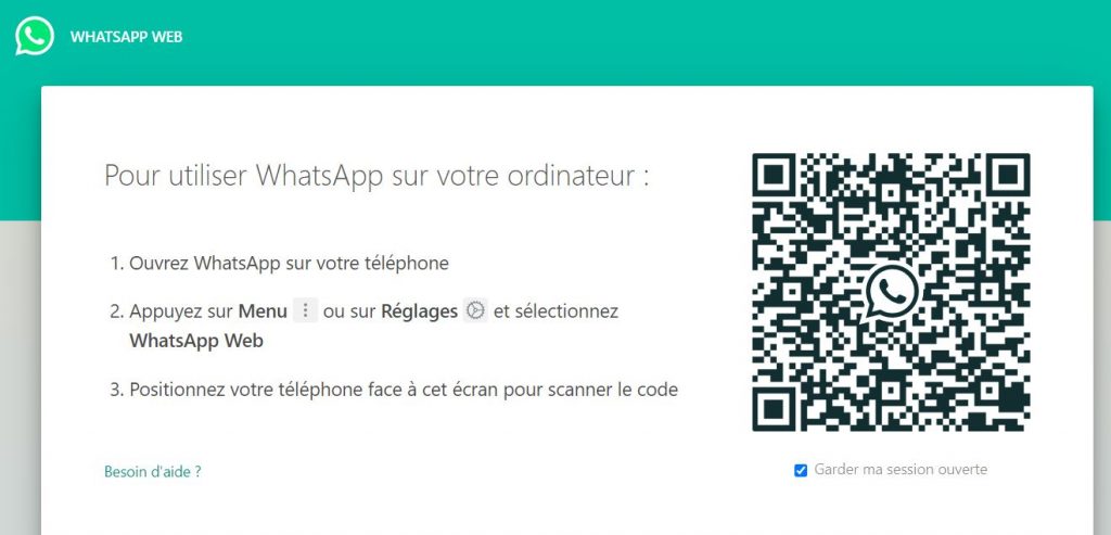Whats App Utilisation Web