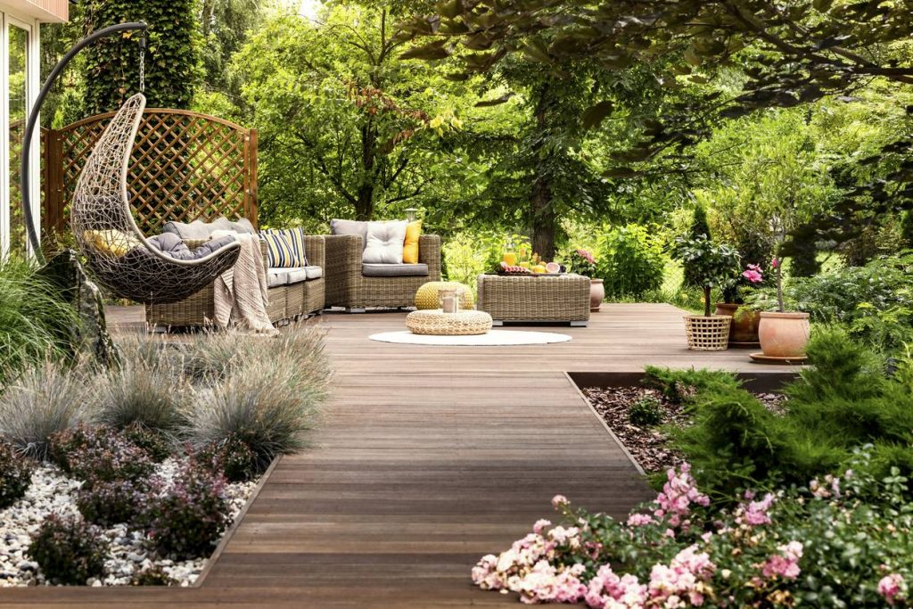 aménagement terrasse extérieure