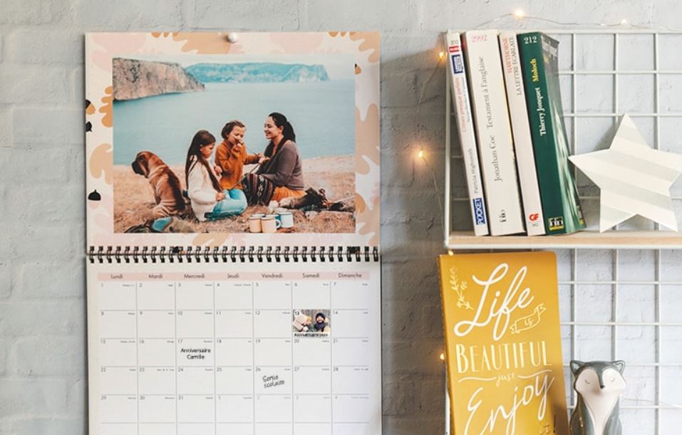 Calendrier Photo Vacances 