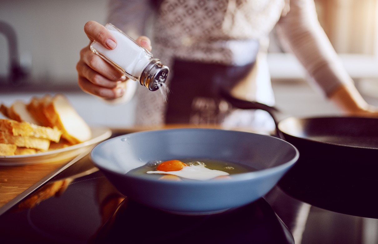 Sel Dans L'assiette