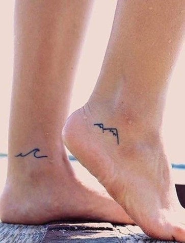 Tatouage Montagne 