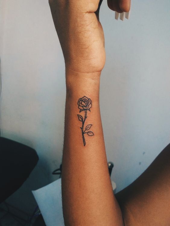 tatouage Rose 