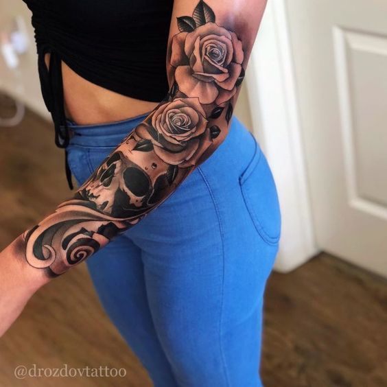 tatouages Rose 