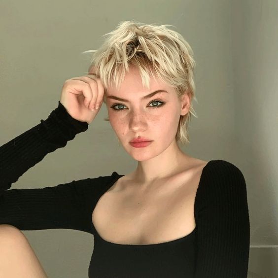 coupe courte grunge
