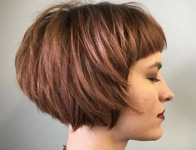 Bixie Cut Auburn