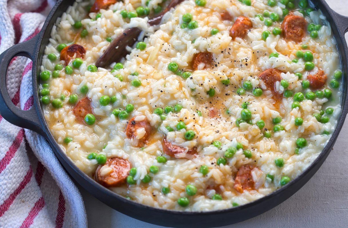 Risotto à la patate douce et au chorizo - healthyfood_creation