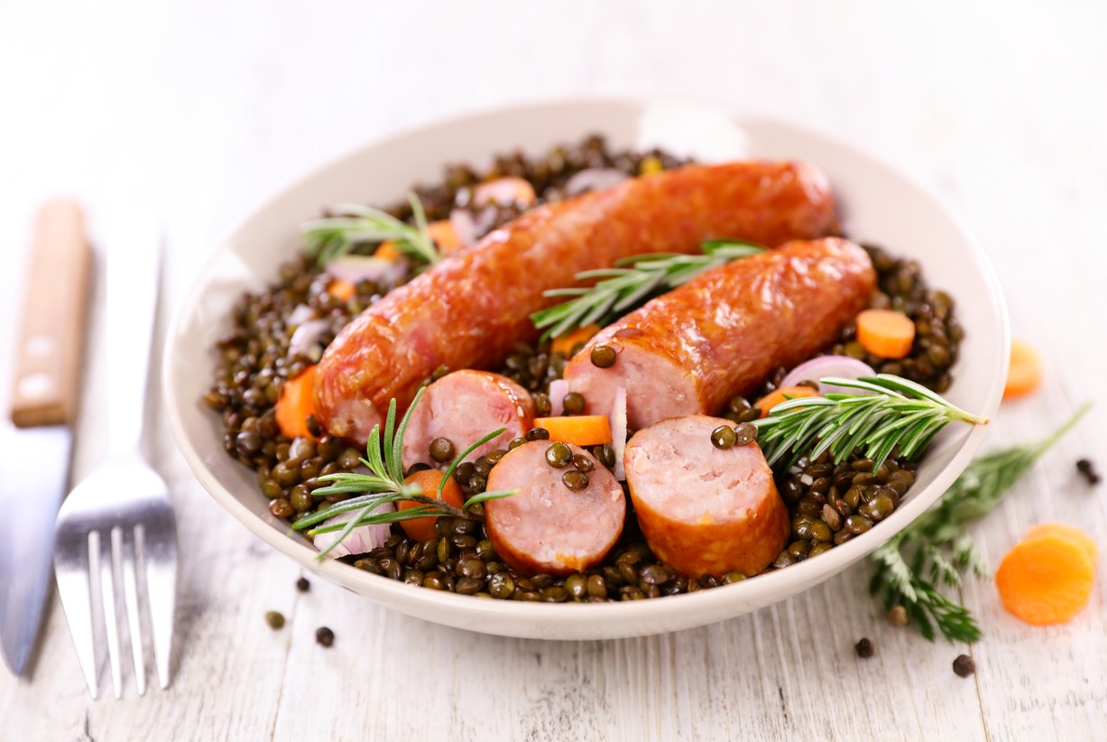 Saucisse Lentilles Recette