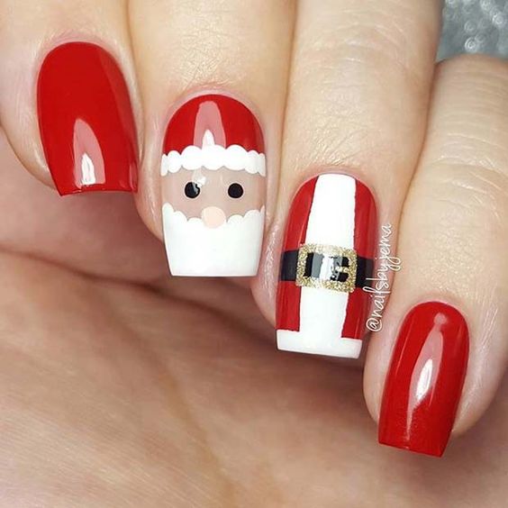 nail Art De Noël 