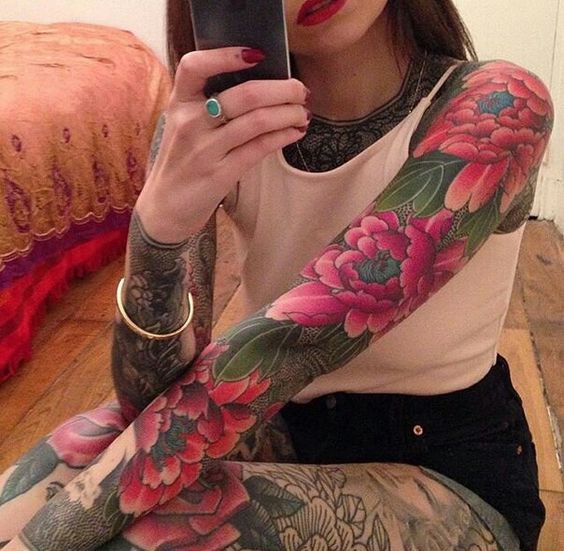 tatouages Fleurs