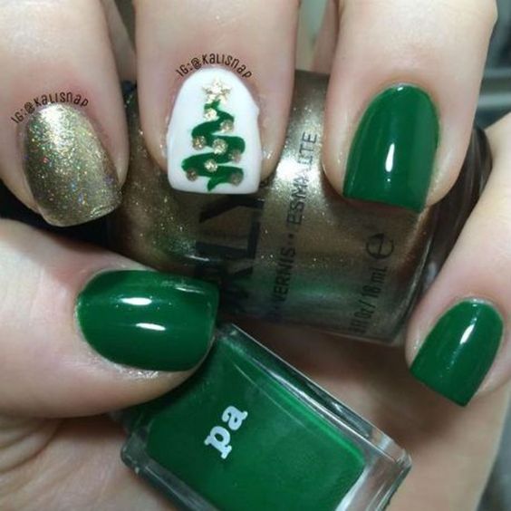 nail Art De Noël 