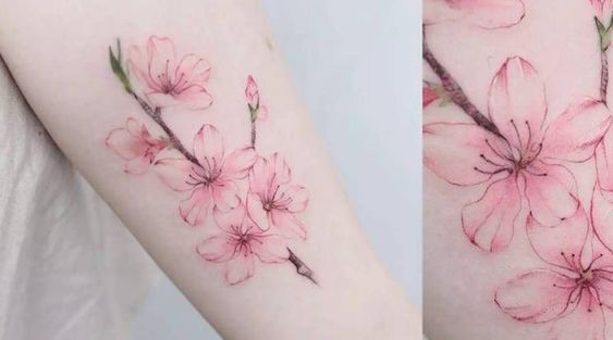 tatouages Fleurs