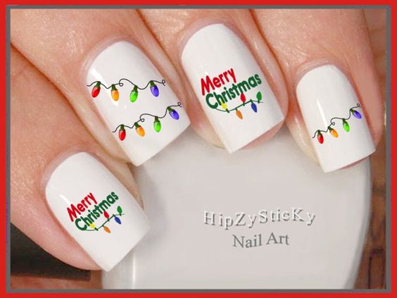 nail Art De Noël 