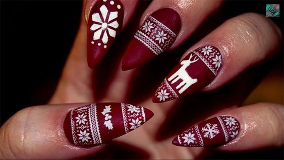 nail Art De Noël 