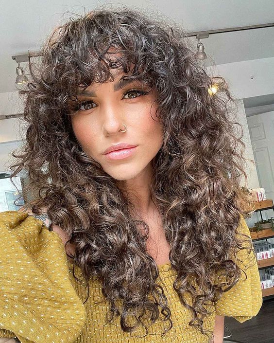 coupes Cheveux Bouclés