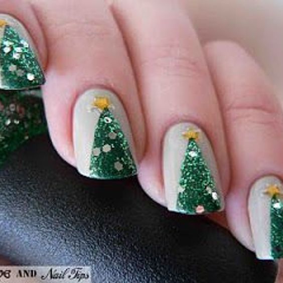 nail Art De Noël 