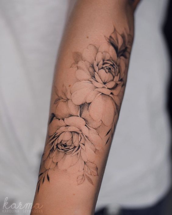 tatouages Fleurs