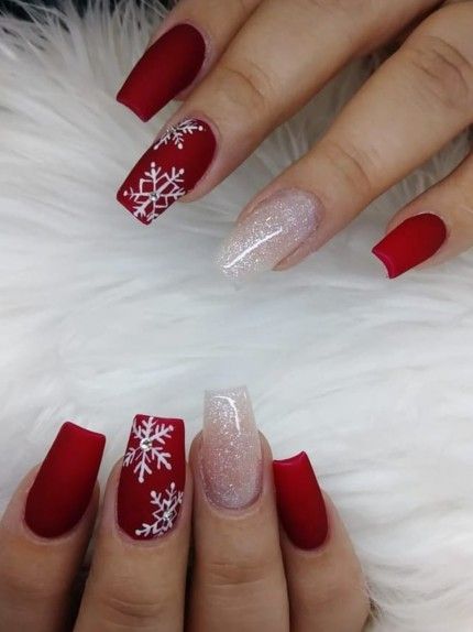 nail Art Rouge 