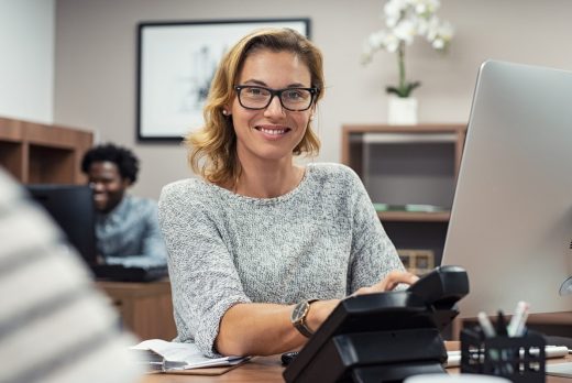 Femme 40 Ans Au Travail