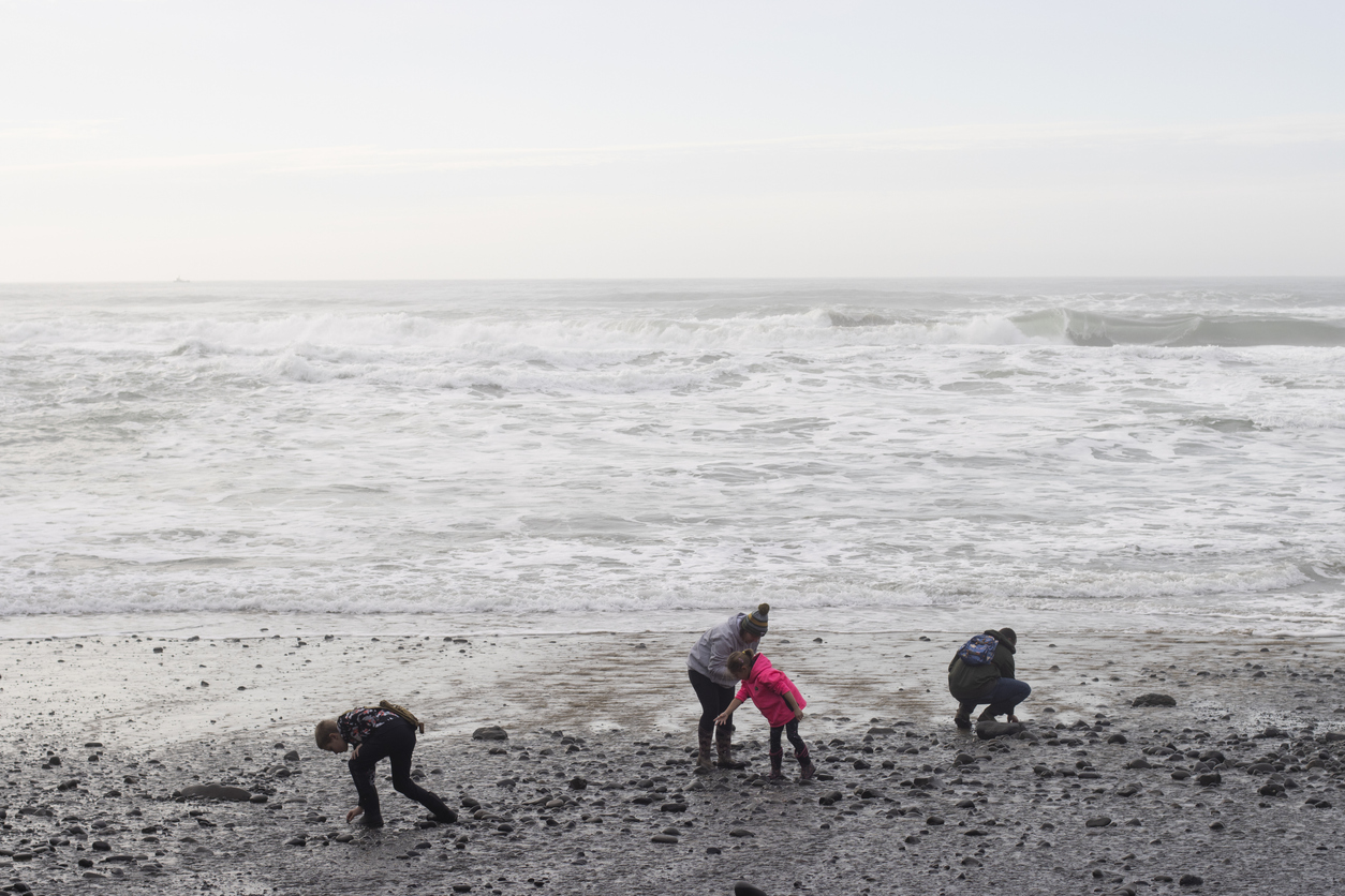 Jeu de piste à la plage