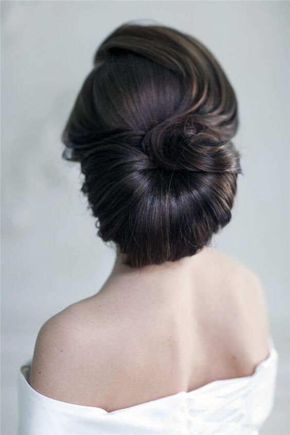 Le chignon classique